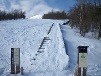 天空回廊Ｂポイントの１月１５日の状況