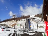 積雪情報　3ｃｍほど