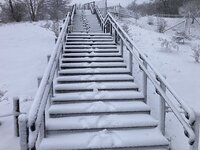 積雪情報　５㎝ほど