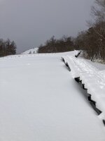 積雪状況　30㎝～40㎝